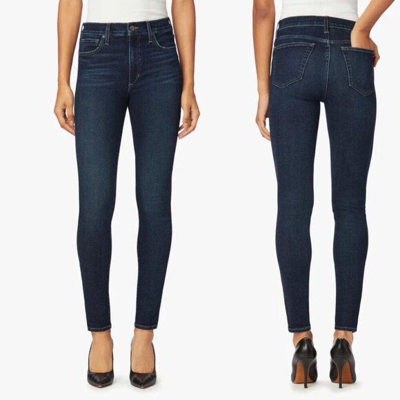 NWT Joe's Jeans High Rise Skinny Ankle in Dark Blue size 28 - Picture 1 of 7